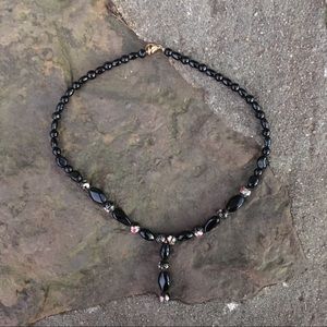 BOGO FREE Black Handmade Beaded Necklace
